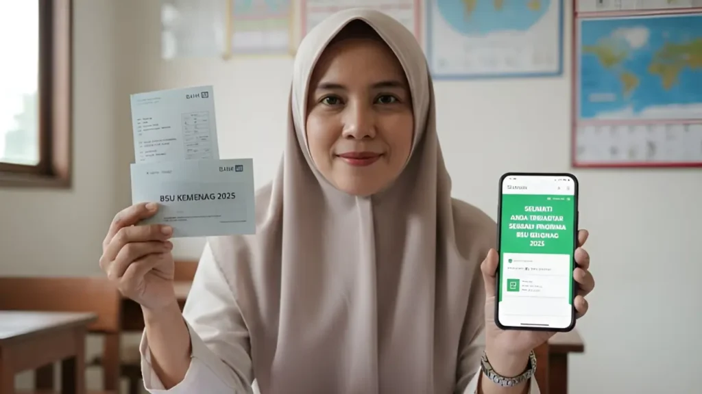 Validasi Akhir BSU Guru Kemenag 2025: Anggaran Rp270 Miliar Masuki Tahap Verifikasi Portal Simpatika 1 Validasi Akhir BSU Guru Kemenag 2025: Anggaran Rp270 Miliar Masuki Tahap Verifikasi Portal Simpatika