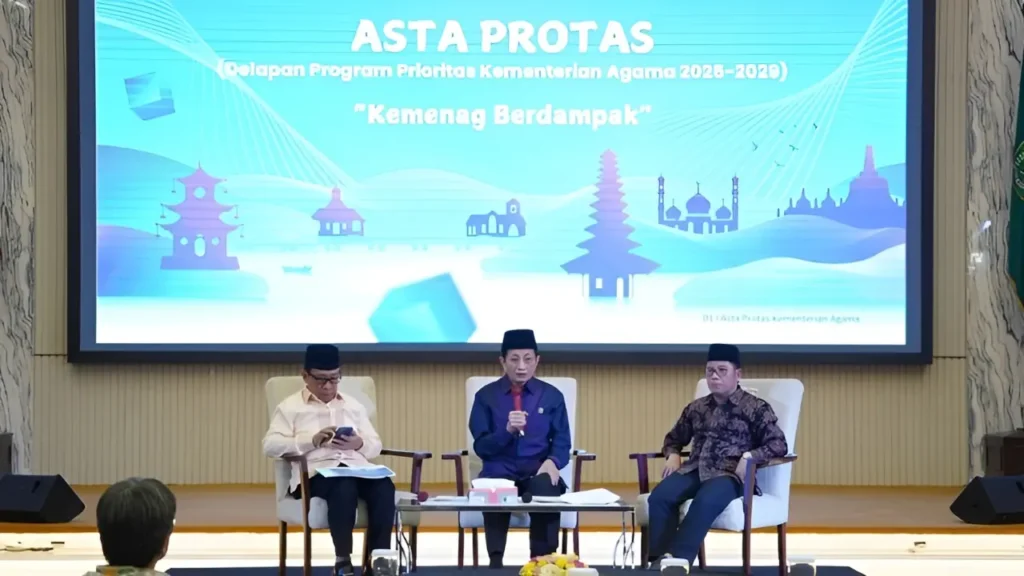 Revolusi "Asta Protas": Rakernas Kemenag 2025 Tetapkan Cetak Biru Pendidikan Islam Terintegrasi Menuju 2045 1 Rakernas Kemenag 2025 Tetapkan Cetak Biru Pendidikan Islam Terintegrasi Menuju 2045