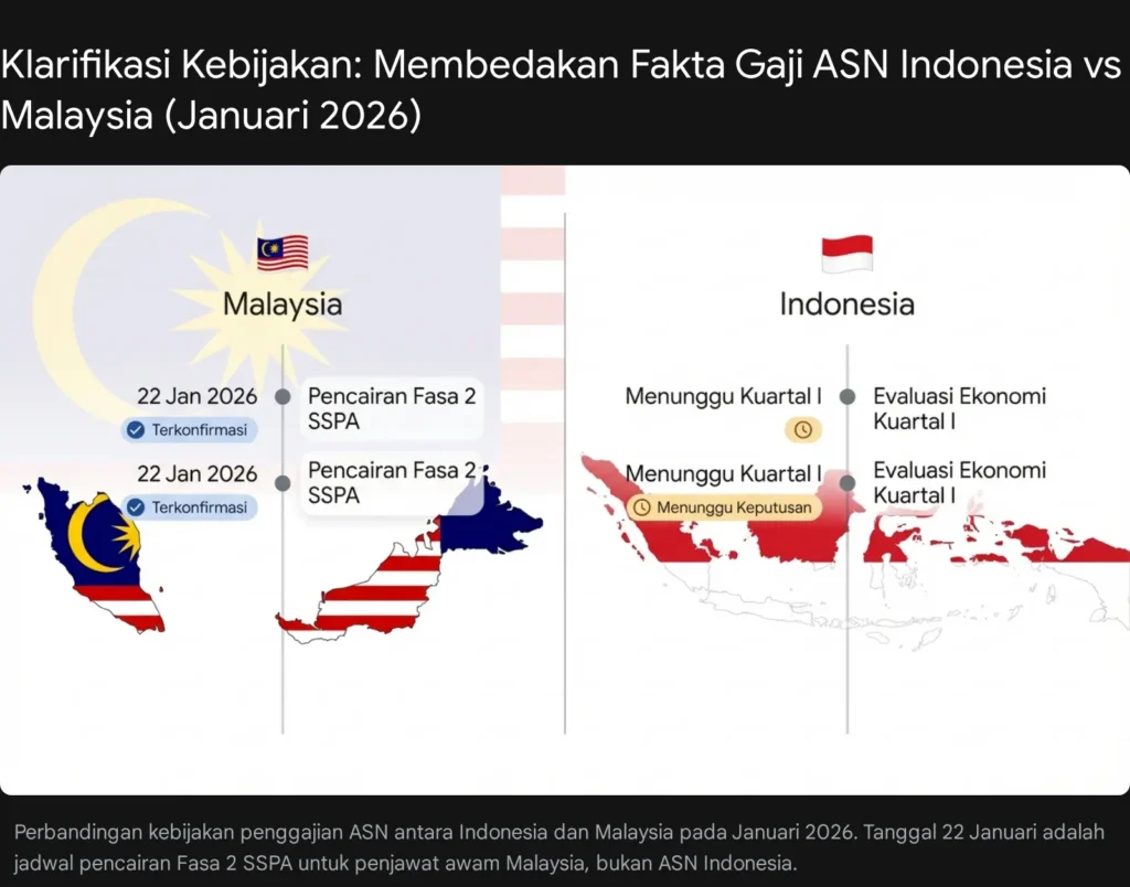 membedakan fakta gaji asn indonesia vs malaysia