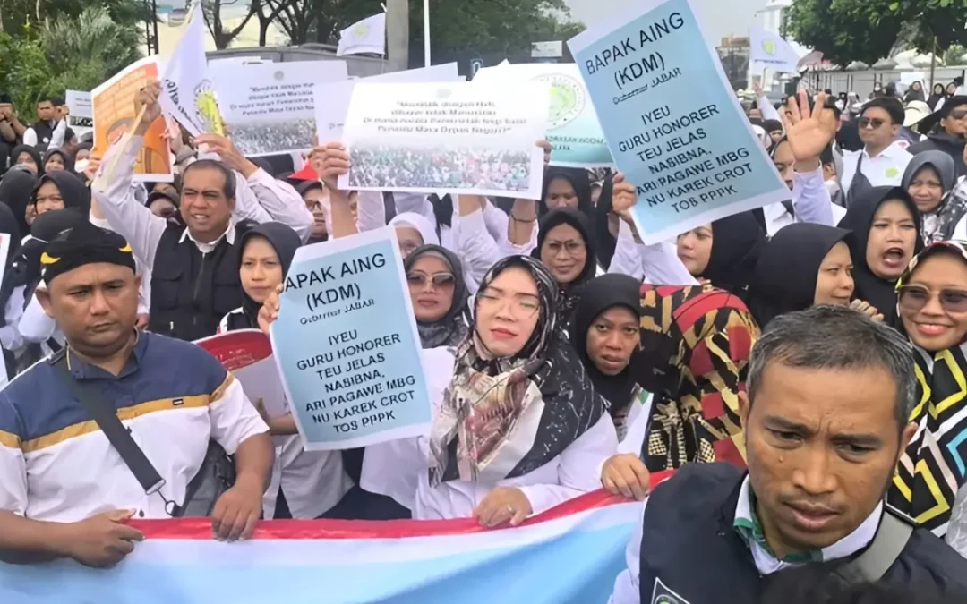 Gaji PPPK Paruh Waktu Jauh di Bawah UMP: Ribuan Tendik Sumut dan Aceh Protes