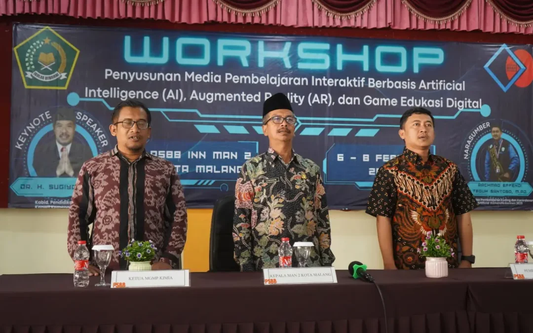 Transformasi Kimia Jatim: Integrasi AI & AR di MAN 2 Malang untuk Visualisasi Molekul