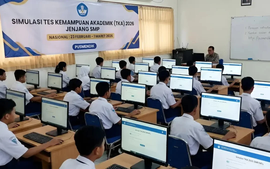 Simulasi TKA 2026 Resmi Digelar: Uji Teknis CBT dan Kalibrasi Literasi-Numerasi SD-SMP