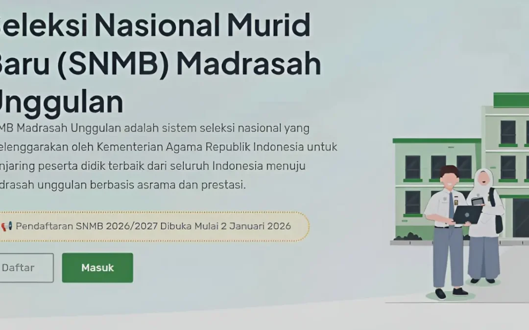 Ledakan Minat Madrasah Unggul: SNMB 2026 Tembus 37 Ribu Pendaftar di Hari Pertama