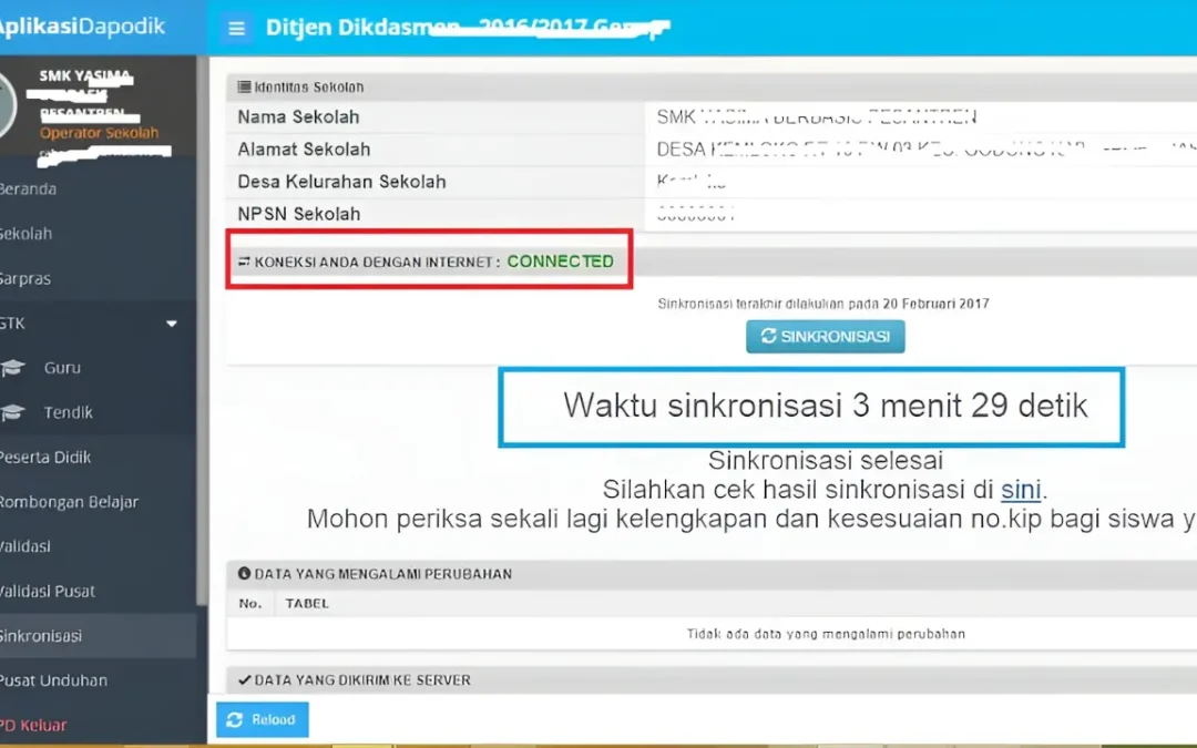 Sinkronisasi Dapodik Dipercepat 7 Maret 2026! Awas TPG Triwulan I Hangus Gara-Gara Residu