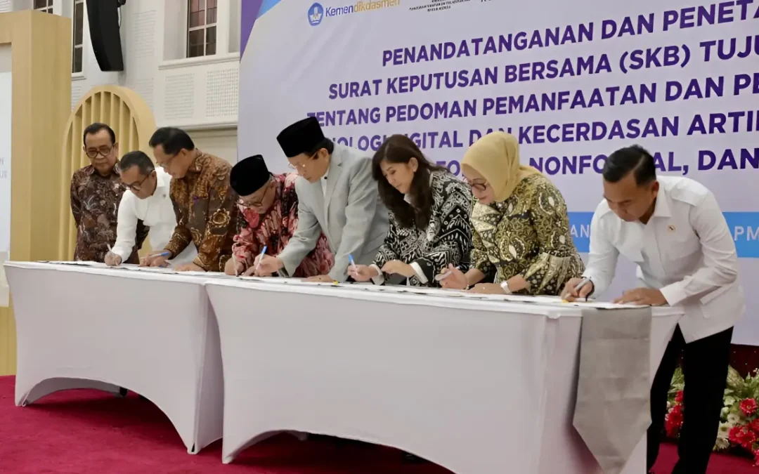 Sah! SKB 7 Menteri Atur Batas Aman AI di Sekolah, Mahasiswa Wajib Cantumkan ‘AI Statement’