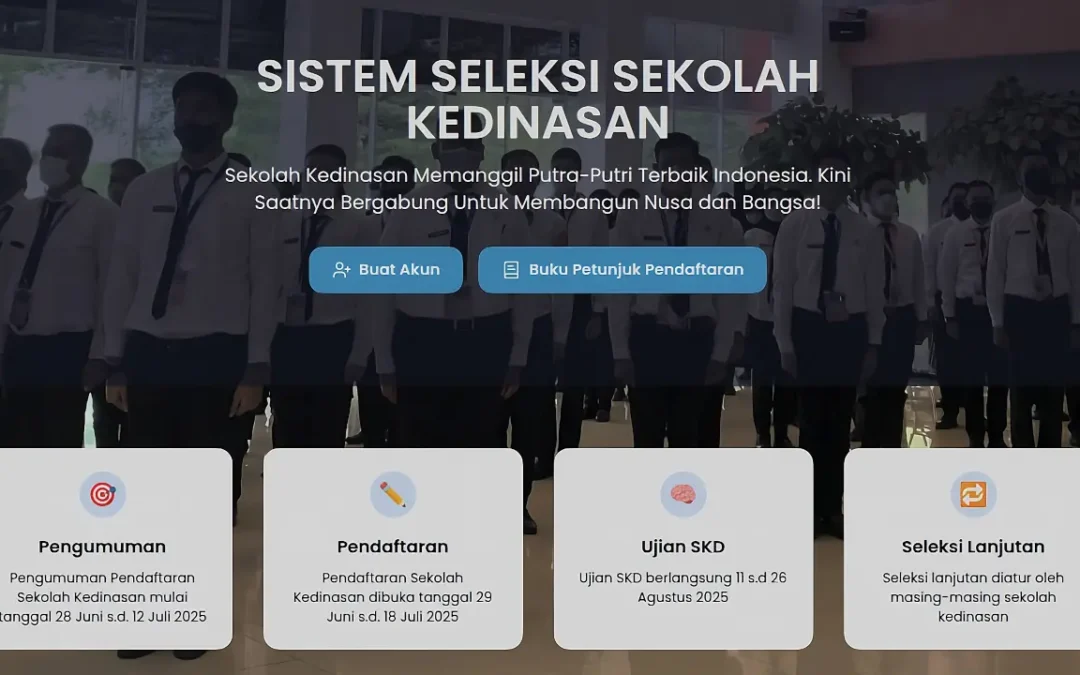 Portal Pendaftaran Sekolah Kedinasan 2026 Belum Opened BKN, Pelamar Diminta Fokus Pemadanan Data NIK