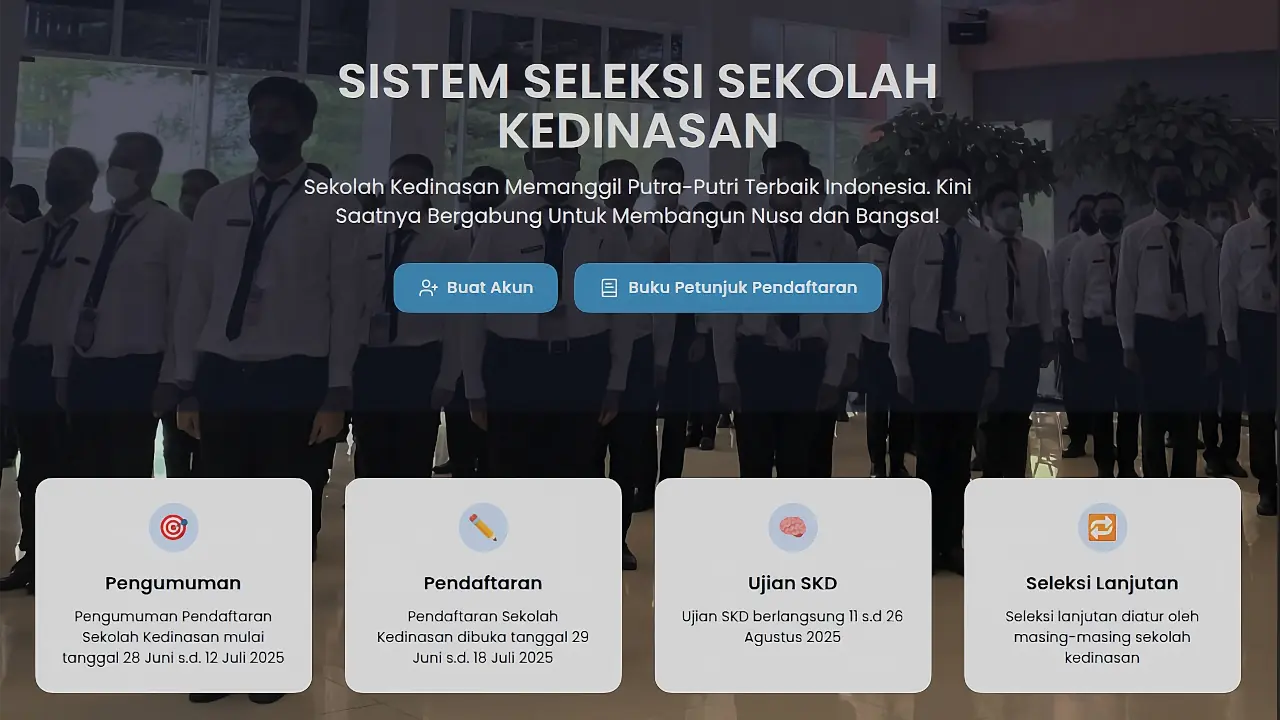2026061204 Pendaftaran Sekolah Kedinasan 2026: Jadwal & Dokumen