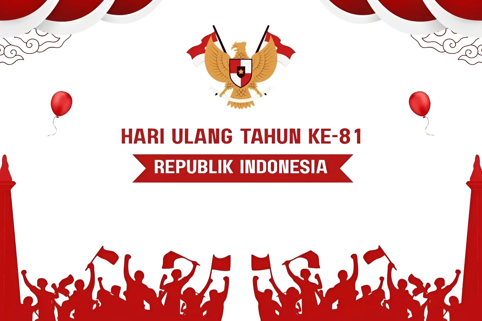 Penulisan ucapan HUT RI ke-81